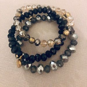 Beaded Bracelet Stack